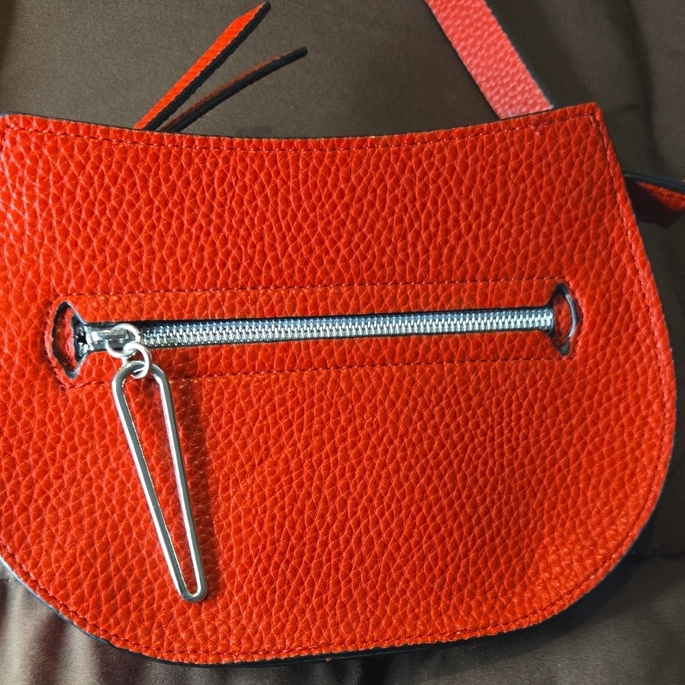 Red Leather Women's Bag